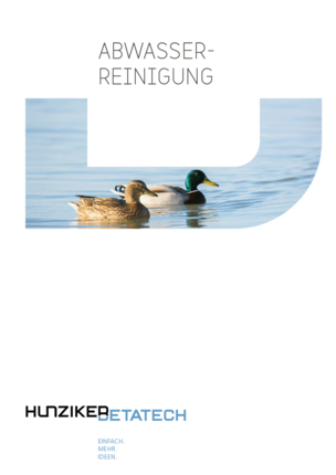 Broschüre Abwasserreinigung