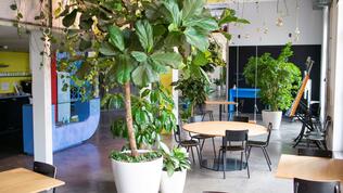 Umgestaltung Bürohalle