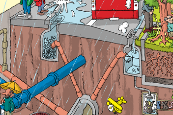 Strassenentwässerung